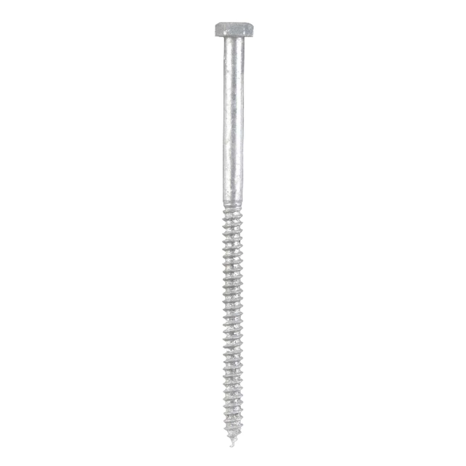Hillman 5/16 In. X 6 In. L Hex Hot Dipped Galvanized Steel Lag Screw 50 Pk 2 Hillman 5/16 In. X 6 In. L Hex Hot Dipped Galvanized Steel Lag Screw 50 Pk - Image 2
