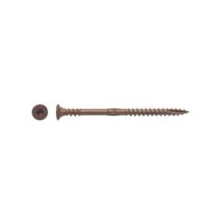 Big Timber No. 10 X 3-1/8 In. L Star Brown Exterior Wood Screw 5.64 Lb 350 Pk