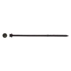 Big Timber No. 17 X 5 In. L Hex Drive Hex Head Timber Screws 1.58 Lb 25 Pk