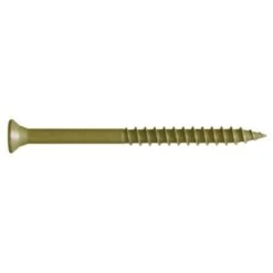 FastenMaster GuardDog No. 10 X 2 In. L Gold Phillips/Square Bugle Head Deck Screws 1750 Pk