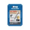 Kreg No. 7 X 1 In. L Square Zinc-Plated Pocket-Hole Screw 250 Pk