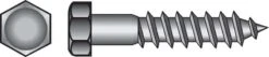 Hillman 1/2 In. X 4 In. L Hex Zinc-Plated Steel Lag Screw 25 Pk