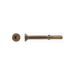 Big Timber No. 12 X 2-1/2 In. L Star Bronze Flooring Screws 1 Lb 56 Pk