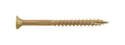 Screw Products No. 10 X 2-1/2 In. L Star Bronze Wood Screws 5 Lb Lb 390 Pk