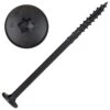 Screw Products NOVA #18 In. X 5 In. L Star Black Steel Lag Screw 50 Pk
