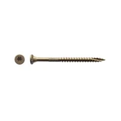 Big Timber No. 9 X 2-1/2 In. L Star Bronze Wood Screws 26.8 Lb 2500 Pk