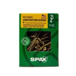 SPAX Multi-Material No. 8 In. X 2 In. L T-20+ Flat Head Construction Screws 1 Lb 161 Pk -Hil Screws Shop 1424f731 77fb 4867 860d 0b210a607edd
