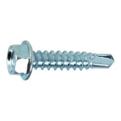 Grip-Rite Pro-Twist No. 12 Sizes X 1 In. L Hex Hex Washer Head Sheet Metal Screws