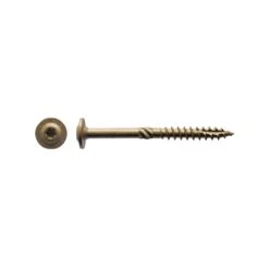 Big Timber No. 15 X 2-1/2 In. L Star Round Head Construction Screws 1 Lb 100 Pk