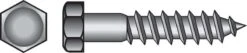Hillman 1/2 In. X 5 In. L Hex Zinc-Plated Steel Lag Screw 25 Pk