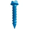 Tapcon 1/4 In. D X 1-3/4 In. L Steel Hex Head Concrete Screw Anchor 75 Pk