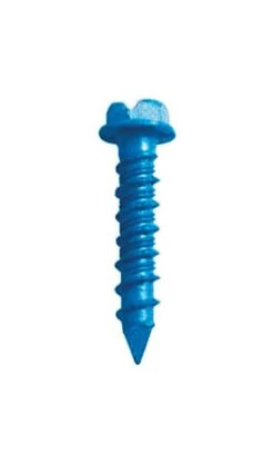 Tapcon 1/4 In. D X 1-3/4 In. L Steel Hex Head Concrete Screw Anchor 75 Pk