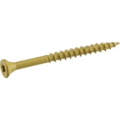 Hillman Deck Plus No. 10 X 2-1/2 In. L Tan Star Flat Head Exterior Deck Screws 5 Lb
