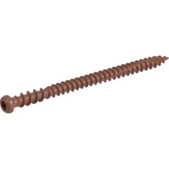 Hillman Deck Plus No. 10 X 2-1/2 In. L Red Star Flat Head Composite Deck Screws 1 Lb