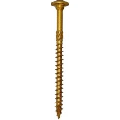 GRK Fasteners RSS 3-1/8 In. L Star Zinc-Plated Structural Wood Screws 500 Pk