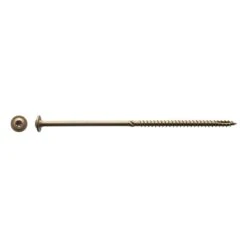 Big Timber No. 17 Ga. X 8 In. L Star Round Head Construction Screws 250 Pk