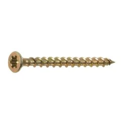 FastenMaster PAMFast No. 8 X 1-3/4 In. L Star Yellow Zinc Collated Subfloor Screws 1000 Pk