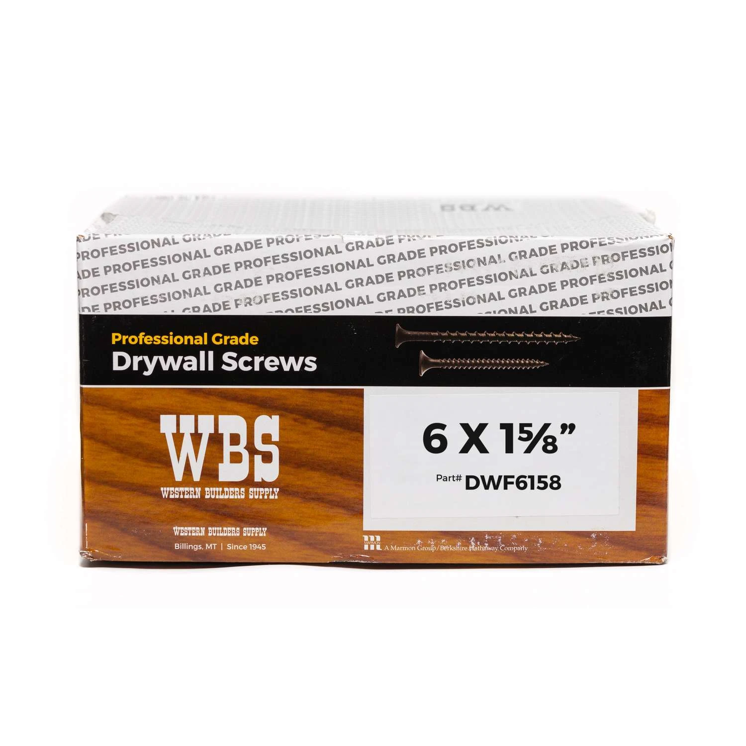 Big Timber No. 6 Ga. X 1-5/8 In. L Phillips Drywall Screws 5000 Pk 2 Big Timber No. 6 Ga. X 1-5/8 In. L Phillips Drywall Screws 5000 Pk - Image 2