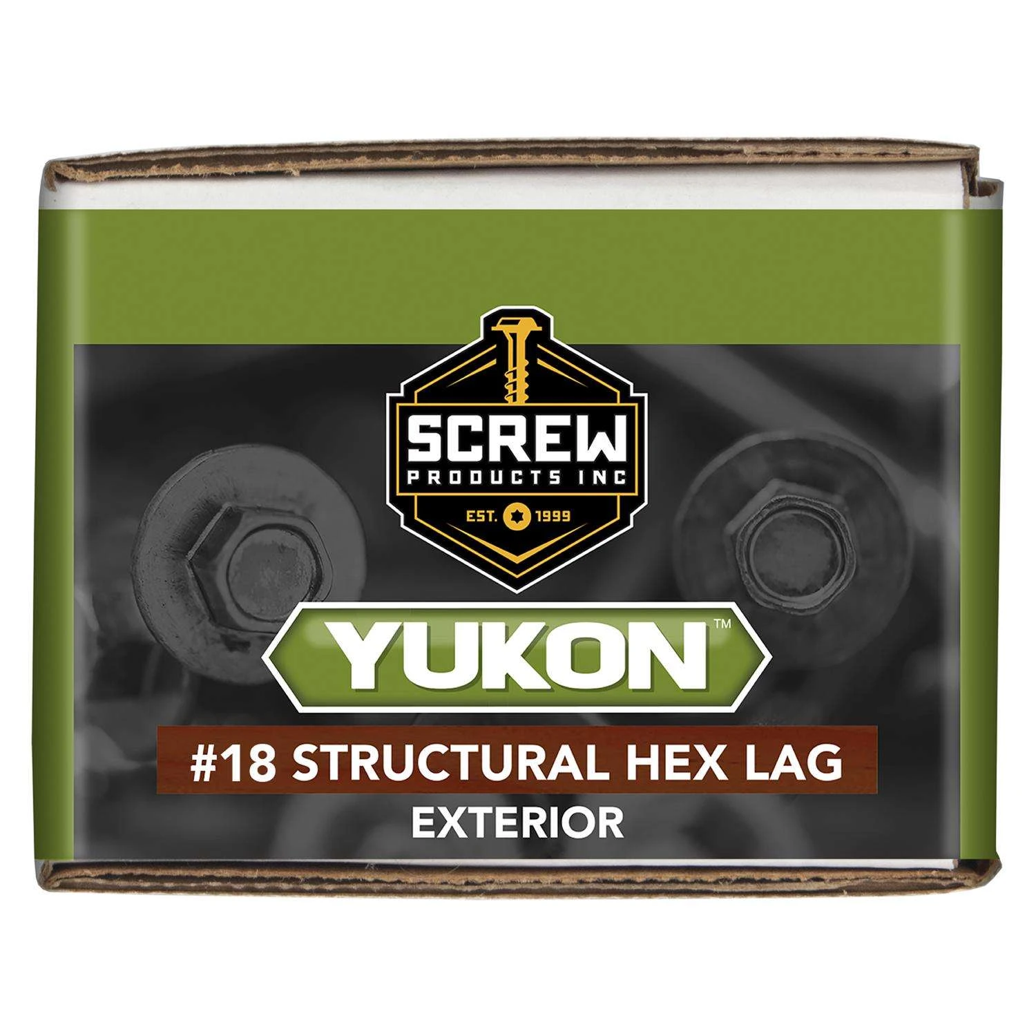 Screw Products YUKON #18 In. X 7 In. L Hex Black Steel Lag Screw 50 Pk 2 Screw Products YUKON #18 In. X 7 In. L Hex Black Steel Lag Screw 50 Pk - Image 2