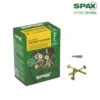 SPAX No. 10 Sizes X 2 In. L T-20+ Flat Head Construction Screws 1 Lb 107 Pk