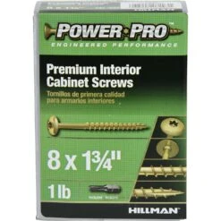 Hillman Power Pro No. 8 X 1-3/4 In. L Star Cabinet Screws 1 Lb 7 Hillman Power Pro No. 8 X 1-3/4 In. L Star Cabinet Screws 1 Lb -Hil Screws Shop 34dc53a8 d170 4266 b27c fd5005ab54ec