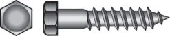 Hillman 3/8 In. X 2-1/2 In. L Hex Stainless Steel Lag Screw 25 Pk