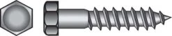 Hillman 1/2 In. X 1-1/2 In. L Hex Hot Dipped Galvanized Steel Lag Screw 50 Pk