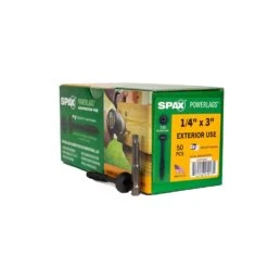 SPAX PowerLags 1/4 In. In. X 3 In. L T-30 Washer Head Structural Screws 50 Pk