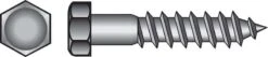 Hillman 1/2 In. X 3-1/2 In. L Hex Hot Dipped Galvanized Steel Lag Screw 25 Pk