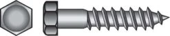 Hillman 3/8 In. X 4-1/2 In. L Hex Zinc-Plated Steel Lag Screw 50 Pk