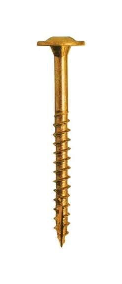 GRK Fasteners No. 8 X 1-3/4 In. L Star Coated Cabinet Screws 100 Pk