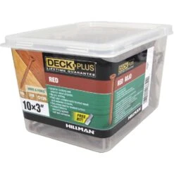 Hillman Deck Plus No. 10 X 3 In. L Red Star Flat Head Exterior Deck Screws 5 Lb -Hil Screws Shop 3f246ce5 635f 4b89 b152 662610432388
