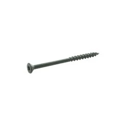 Grip-Rite PrimeGuard Plus No. 9 Wire X 3 In. L Green Star Bugle Head Deck Screws 5 Lb 365 Pk