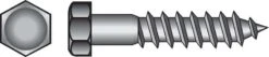 Hillman 3/8 In. X 2 In. L Hex Hot Dipped Galvanized Steel Lag Screw 100 Pk