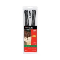 FastenMaster TimberLOK No. 10 X 10 In. L Hex Epoxy Wood Screws