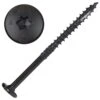 Screw Products NOVA #16 In. X 4 In. L Star Black Steel Lag Screw 50 Pk