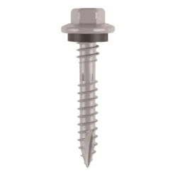 Teks Elite No. 10 X 1-1/2 In. L Hex Drive Hex Washer Head Roofing Screws 100 Pk