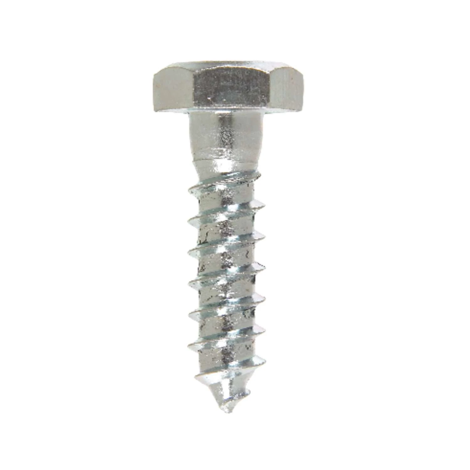 Hillman 1/4 In. X 1 In. L Hex Zinc-Plated Steel Lag Screw 100 Pk 2 Hillman 1/4 In. X 1 In. L Hex Zinc-Plated Steel Lag Screw 100 Pk - Image 2