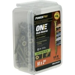 Hillman POWERPRO ONE No. 10 X 2 In. L Star Flat Head Multi-Material Screw 1 Lb 95 Pk -Hil Screws Shop 4d4f8fc6 e44f 47f9 b338 bd0b40eab73d