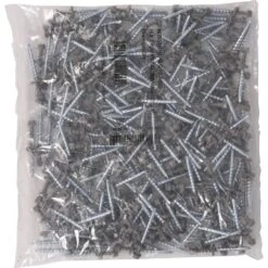 Hillman Power Pro No. 10 X 2 In. L Hex Drive Washer Head Roofing Screws 250 Pk