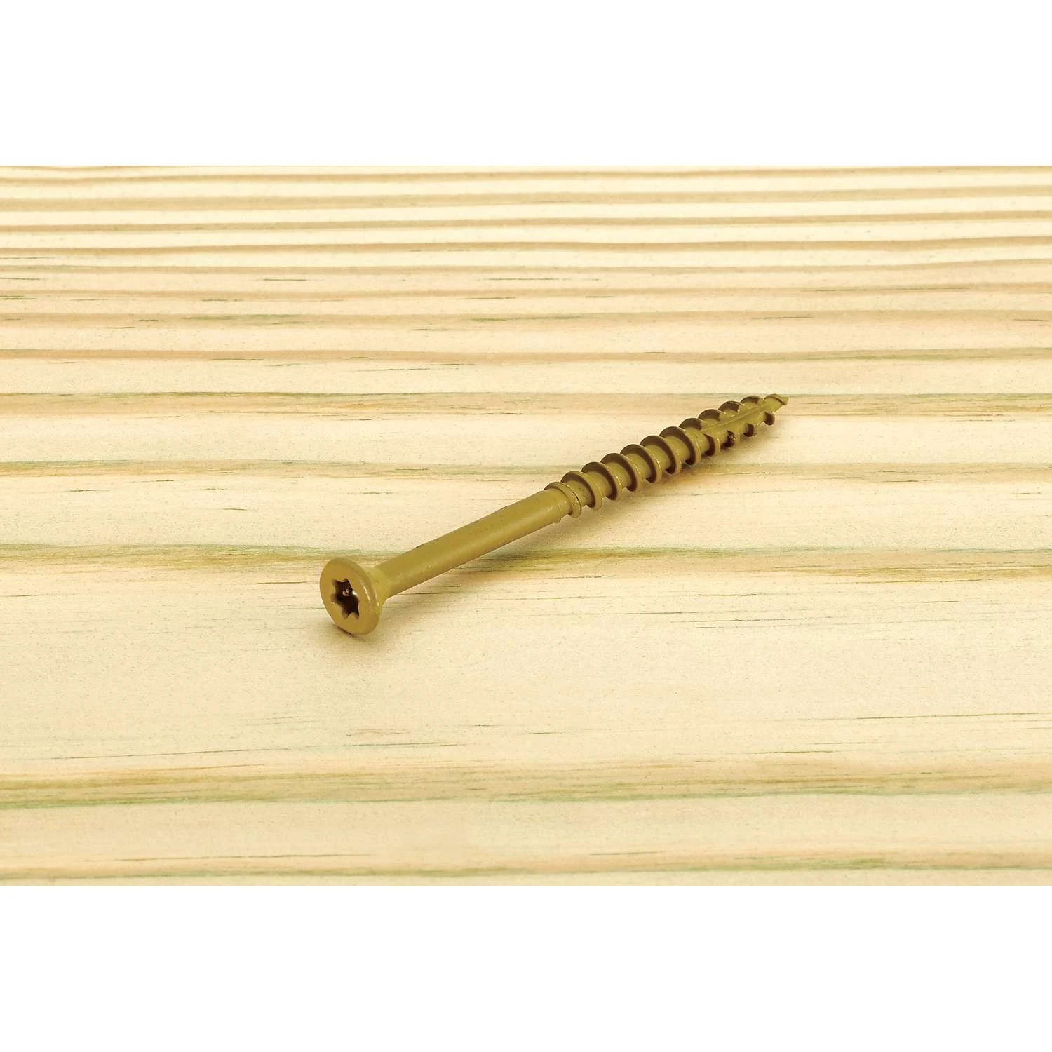 Starborn Deckfast No. 9 X 3 In. L Tan Star Flat Head Deck Screws 250 Pk 1 Starborn Deckfast No. 9 X 3 In. L Tan Star Flat Head Deck Screws 250 Pk