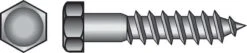 Hillman 1/4 In. X 3-1/2 In. L Hex Zinc-Plated Steel Lag Screw 100 Pk
