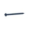 Grip-Rite 1/4 In. Wire X 3-3/4 In. L Hex Drive Hex Washer Head Concrete Screws 100 Pk