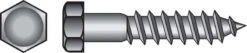 Hillman 1/2 In. X 2-1/2 In. L Hex Hot Dipped Galvanized Steel Lag Screw 50 Pk