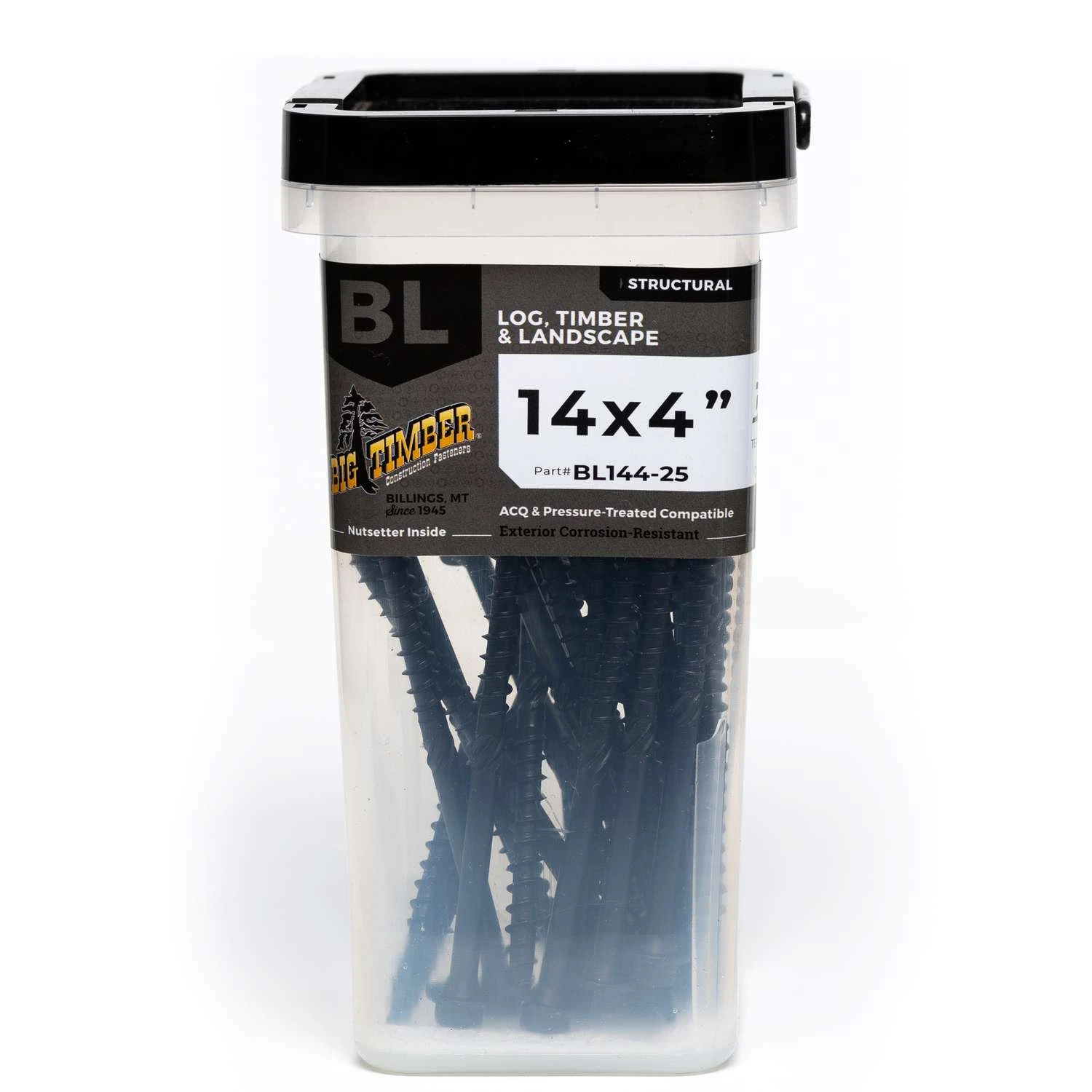 Big Timber No. 14 X 4 In. L Hex Drive Hex Washer Head Timber Screws 1.01 Lb 25 Pk 2 Big Timber No. 14 X 4 In. L Hex Drive Hex Washer Head Timber Screws 1.01 Lb 25 Pk - Image 2