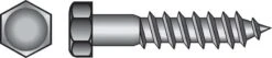Hillman 3/8 In. X 4 In. L Hex Stainless Steel Lag Screw 25 Pk