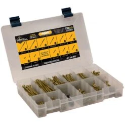 Screw Products AXIS Assorted Star Wood Screw Assortment 1 Pk