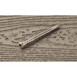 Starborn Cap-Tor No. 10 X 2-3/4 In. L Warm Gray Star Undercut Head Deck Screws 350 Pk