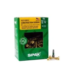 SPAX Multi-Material No. 8 In. X 1-1/4 In. L T-20+ Flat Head Construction Screws 1 Lb 240 Pk