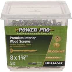 Hillman Power Pro No. 8 X 1-3/4 In. L Star Wood Screws 5 Lb -Hil Screws Shop 5edbf72a f2e2 40df 948e 72b5e5314e2c